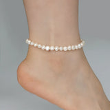 Real Natural Freshwater Pearl Anklet