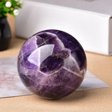 Natural Dream Amethyst Ball Polished Globe Massaging Ball