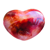 Gorgeous Carnelian Crystal Hearts