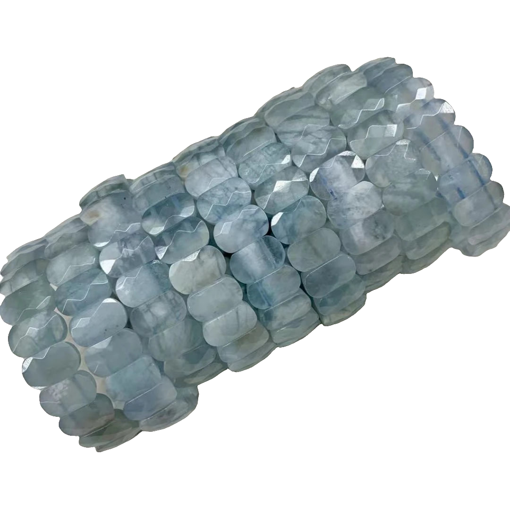 Aquamarine Beads Bracelet