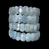 Aquamarine Beads Bracelet