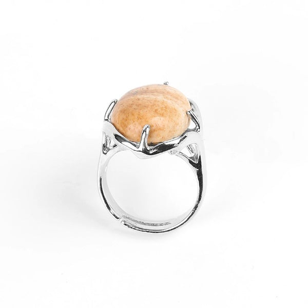 Adjustable Gemstone Rings