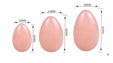 Rose Quartz Yoni Egg Set