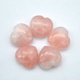 Small Rose Quartz Heart Metamorphidi