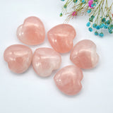 Small Rose Quartz Heart Metamorphidi