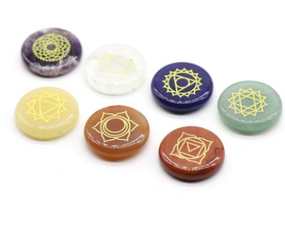 Seven Chakra Energy Healing Crystal Set Metamorphidi