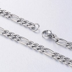 Stainless Steel Figaro Chain metamorphidi
