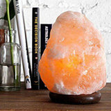 Himalayan Crystal Rock Salt Lamp with LED metamorphidi