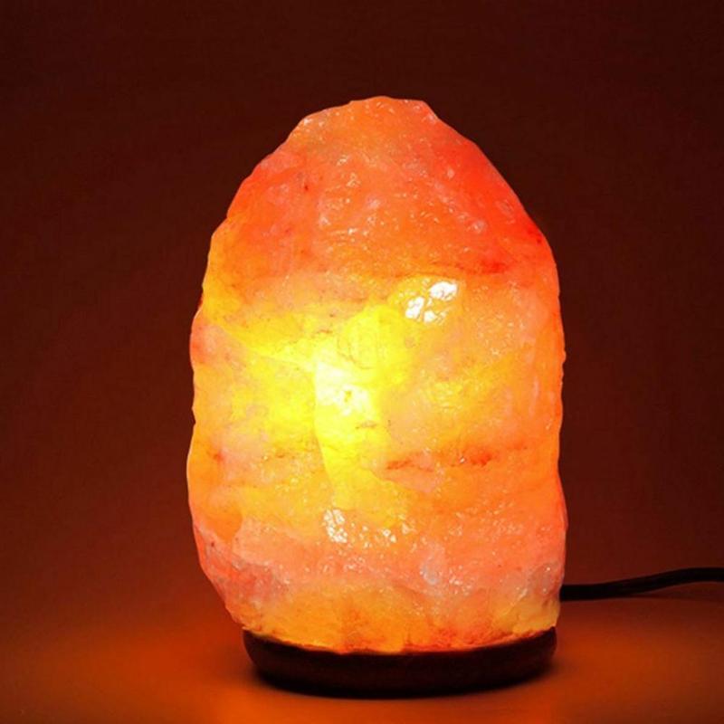 Himalayan Crystal Rock Salt Lamp with LED metamorphidi