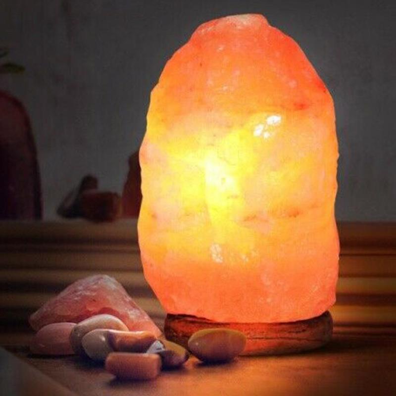 Himalayan Crystal Salt Lamps with LED 7 Color Display metamorphidi