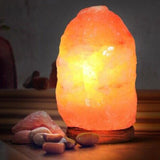 Himalayan Crystal Rock Salt Lamp with LED metamorphidi